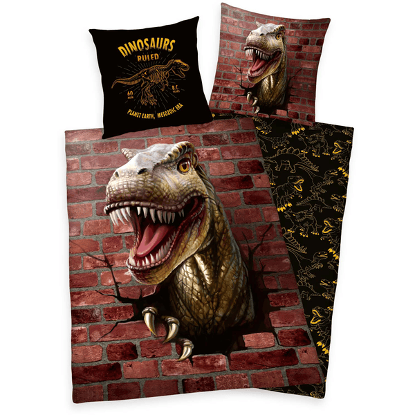 HERDING Beddengoed Dino 135 x 200 cm
