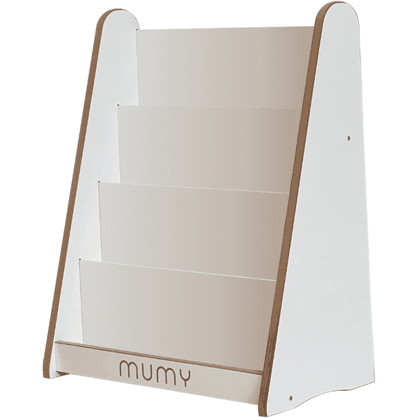 mumy™ Libreria easyTALL - bianco/natur