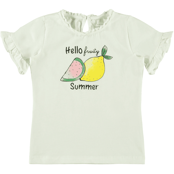 name it Girls T-Shirt Nmmzakcon snow white 