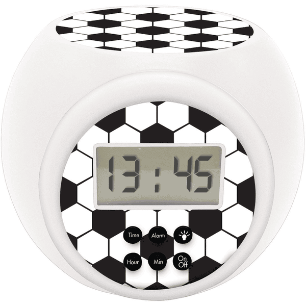 LEXIBOOK Fotbolls projektion väckarklocka 