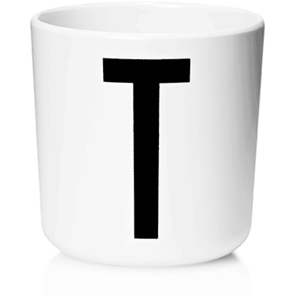 Design Letters Kinderbecher Eco 175 ml, mit Buchstabe T