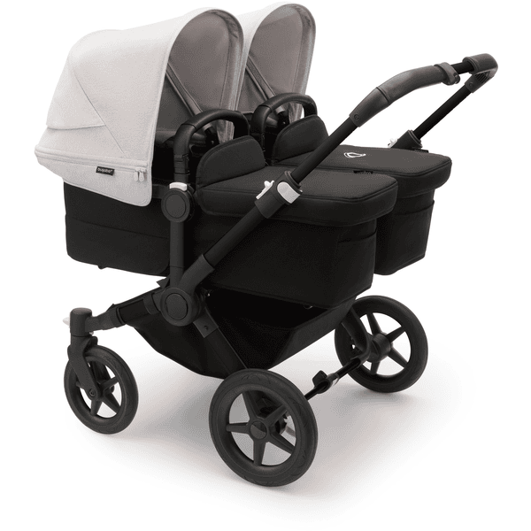 bugaboo Duo kinderwagen Donkey 5 Twin Complete Black/Misty White