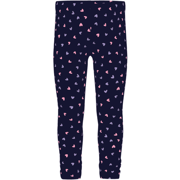 name it Fleece Legging Donker Saffier Heart 