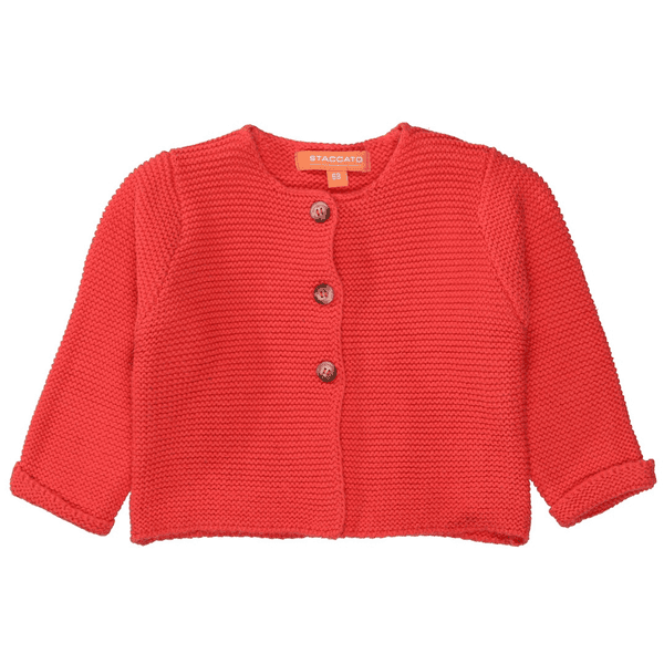 STACCATO Strickjacke cherry