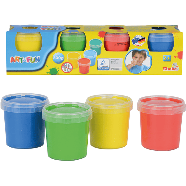 Simba Art & Fun Fingermalfarben je 150g
