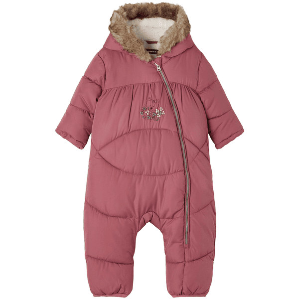 name it Snowsuit Nbfmima Deco Rose