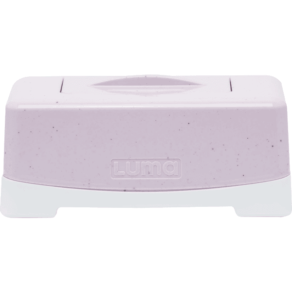 Luma ® Baby care  Caja de toallitas húmedas con motas de color púrpura