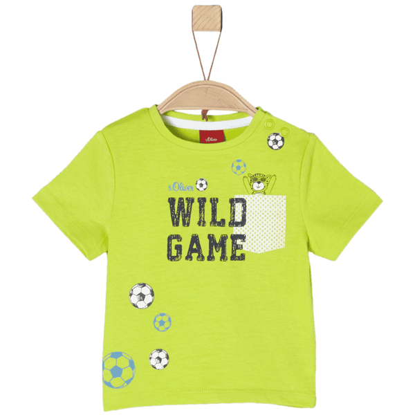 s.Oliver Boys T-Shirt lichtgroen