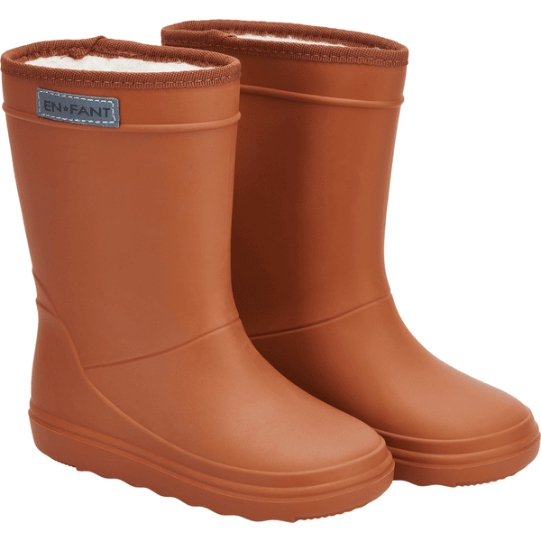 EN FANT Thermo Boots Leather Brun