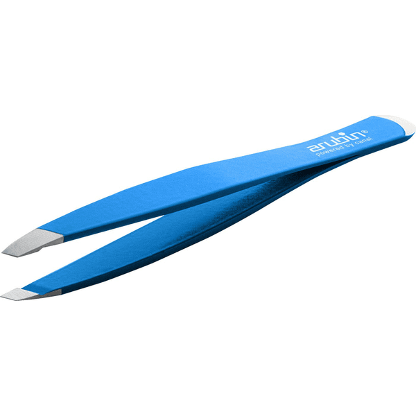 canal® Pincett med nagelbandspusher, blå rostfri 9 cm