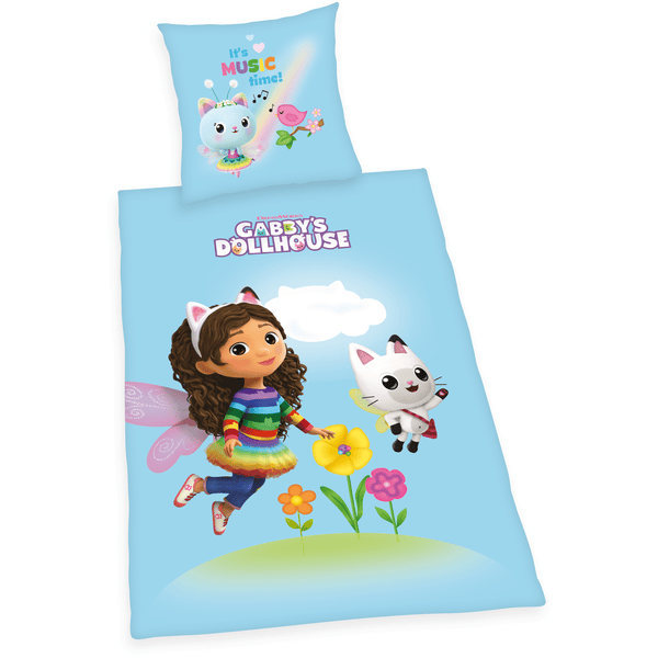 Herding Gabby's Dollhouse Bedding 135 x 200 cm pinkorblue.cz
