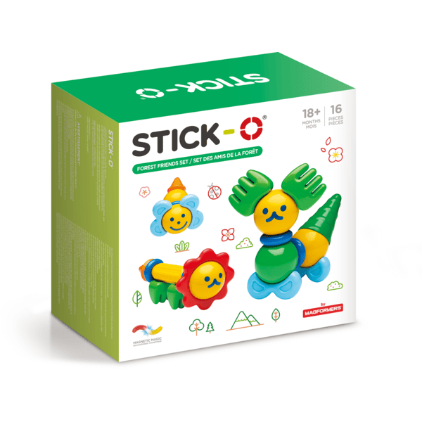 MAGFORMERS ® STICK-O Forest Friends  Set