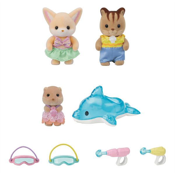 Sylvanian Families ® Äventyr dagis vänner "Pool kul"