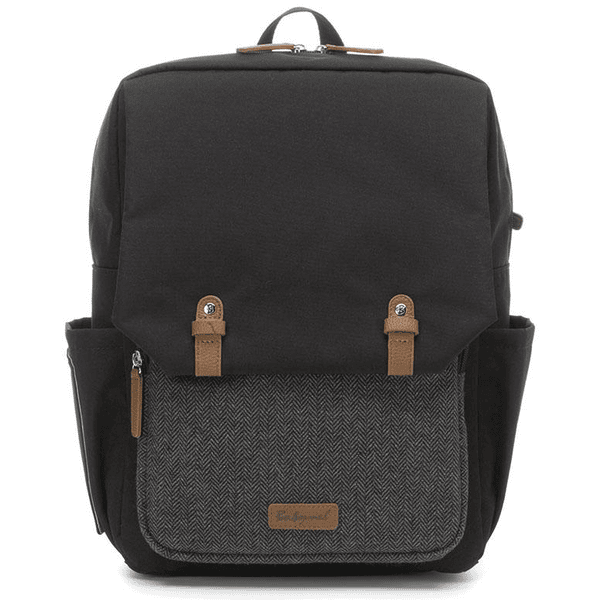 Babymel Byta ryggsäck George Black -Tweed