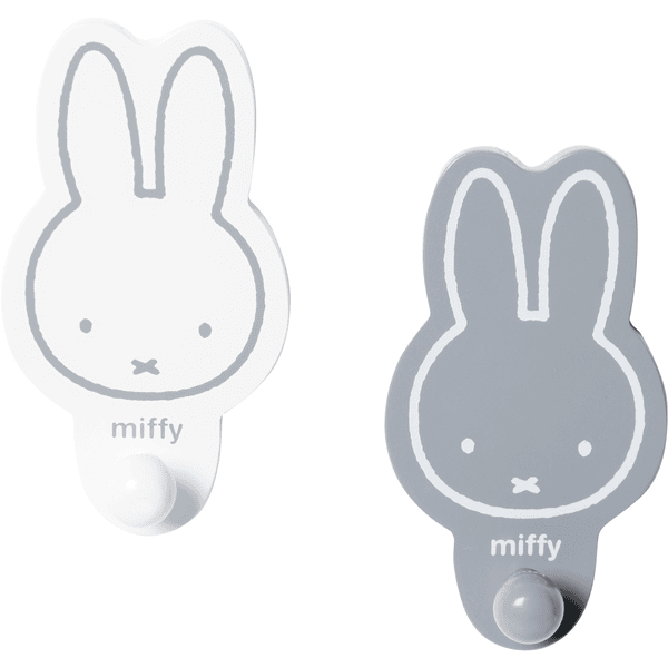 roba Set med 2 väggkrokar Miffy