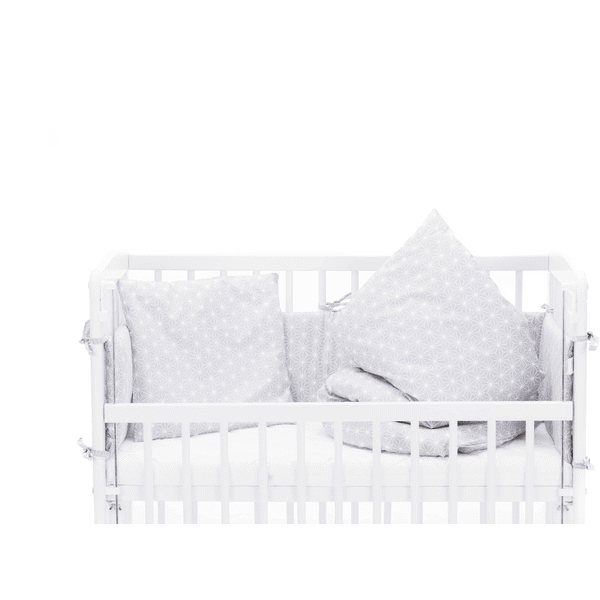 fillikid Bundle Matratze + Bettset Luxe für Bett Nino cube grey