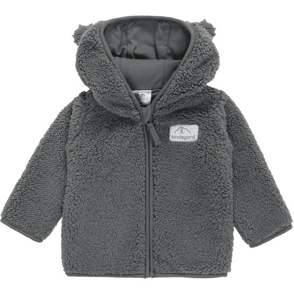 kindsgard Giacca Teddy, grigio