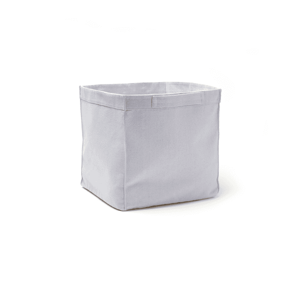 Boîte de rangement carrée en tissu Mixxit coloris mauve