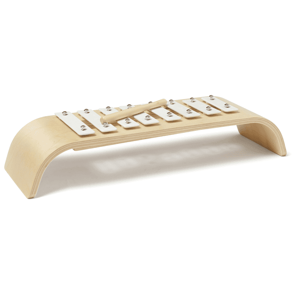 Kids Concept® Xylophone enfant, bois blanc 1000429