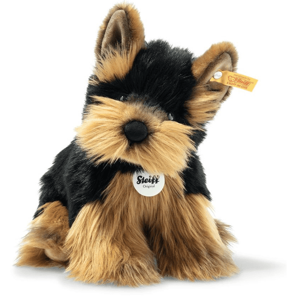 Steiff Peluche yorkshire terrier Herkules 24 cm roseoubleu