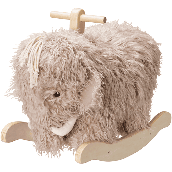 Kids Concept Animal bascule mammouth Neo bois roseoubleu