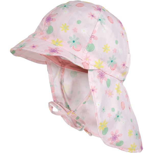 Maximo S child cappello fiore-rosa-punti- flower 