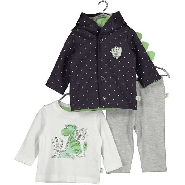 BLUE SEVEN Set di 3 giacca + camicia a maniche lunghe + pantaloni