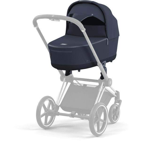 cybex PLATINUM Kinderwagenaufsatz für New Priam und e-Priam Lux Carry Cot Nautical Blue