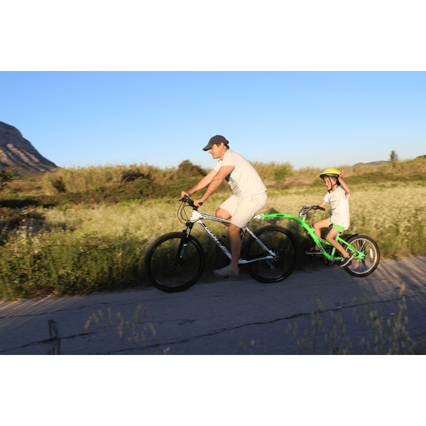 WeeRide Remorque de v lo enfant Tandem Copilot Pink 20 pouces