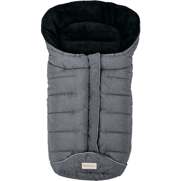 Altabebe Coprigambe invernale con imbottitura 3M - grigio scuro/nero
