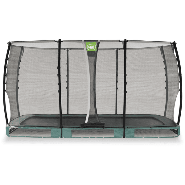 EXIT Cama elástica Allure Classic suelo 214x366cm verde