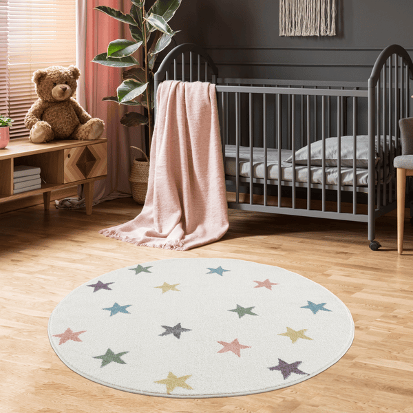 Tappeto per bambini LIVONE Happy Rugs Fame crema/multi 