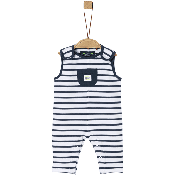 s.Oliver Overall ocean blue stripes