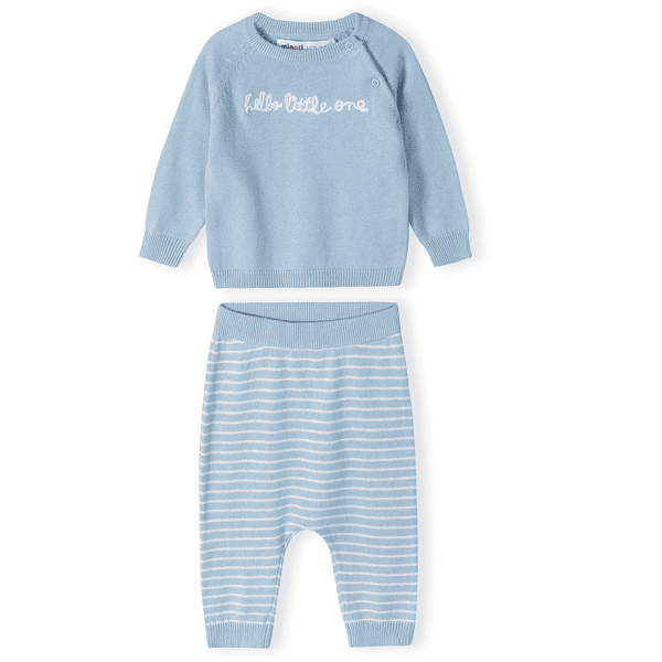MINOTI Longsleeves & Leggings Hellblau