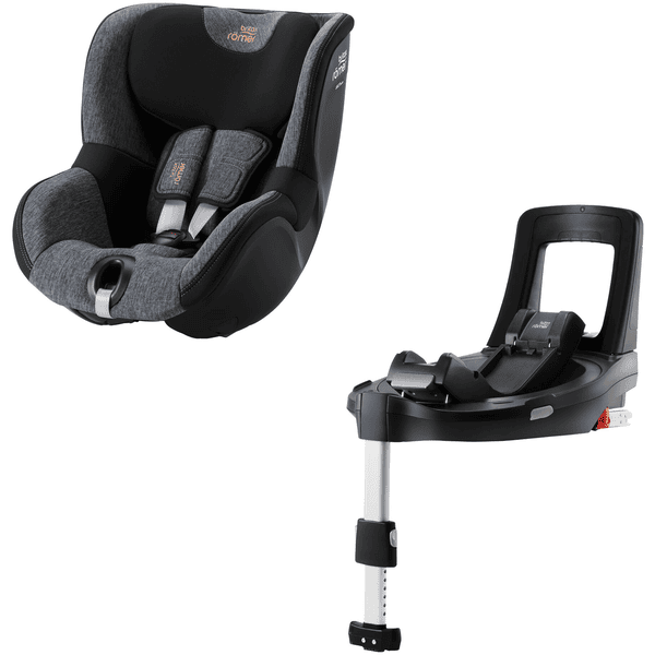 Britax Römer Kindersitz Dualfix 3 i-Size Blue Marble inklusive Flex Base iSENSE