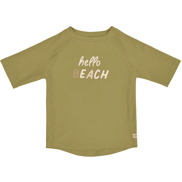 LÄSSIG UV Koszulka z krótkim rękawem Hello Beach Moss Green