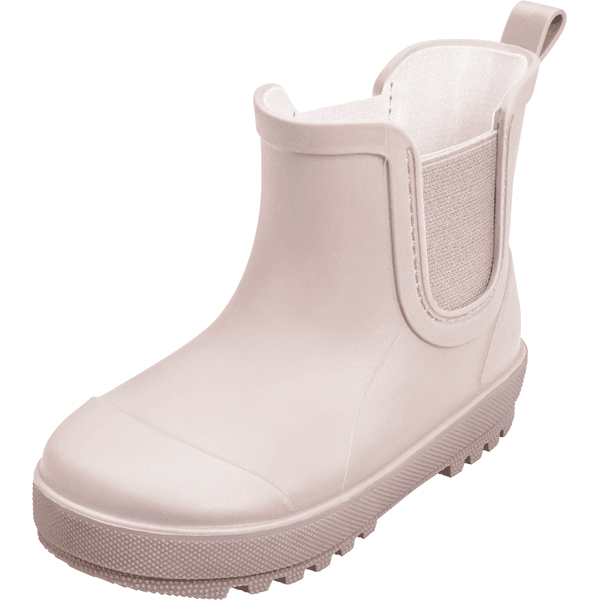 Playshoes Regenstiefel Halbschaft Uni rosa