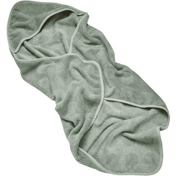 Leander Kapuzenbadetuch sage green