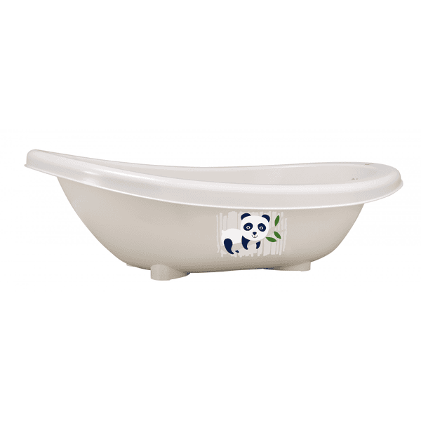 Rotho Babydesign Badewanne BIO Panda organic white