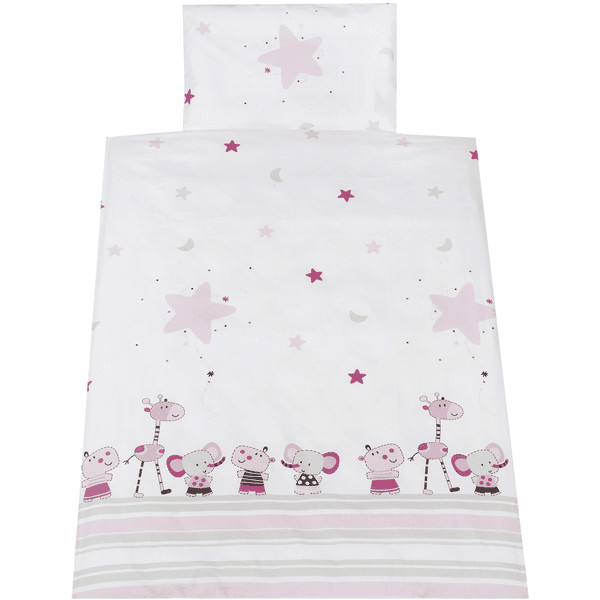SCHARDT Beddengoed 2-delig Banjo Pink