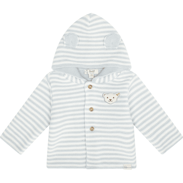 Steiff Strickjacke Stripes Celestial Blue