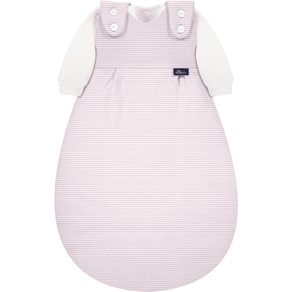 Alvi® Gigoteuse Baby-Mäxchen® tissu plat rose striped 3 pièces TOG 3.0