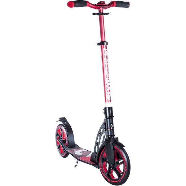 SIX DEGREES Aluminium Scooter 230/215 mm rot