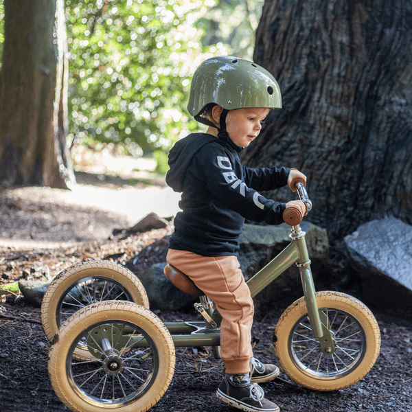 Trybike steel vintage green top