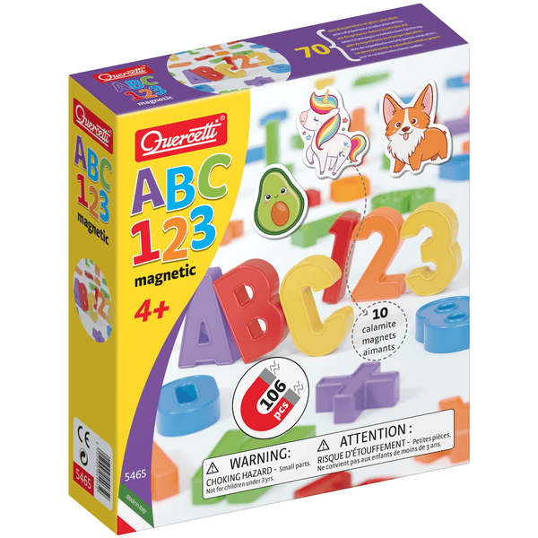 Quercetti Magnete: ABC & 123