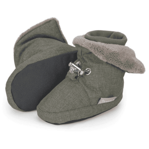 Sterntaler Babyschuh grün melange