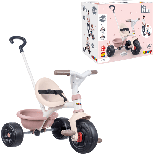 Smoby Triciclo Bebé Be Move Comfort Rosa