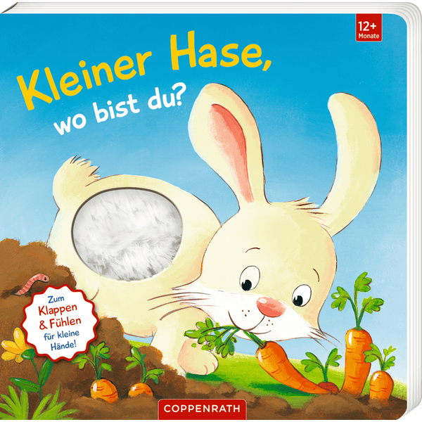 Coppenrath Mein 1. Guckloch-Fühlbuch: Kleiner Hase, wo bist du? (Fühlen&begreifen)