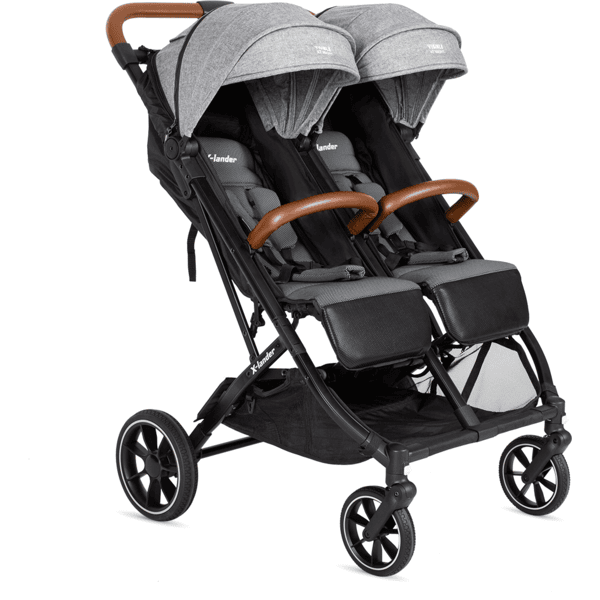 X-lander Duo kinderwagen X-Double Double Grey