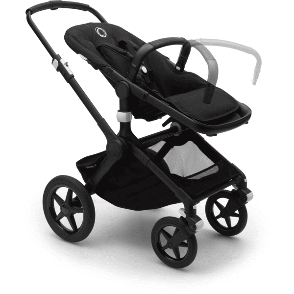 bugaboo carro de bebé combinado Fox 3 Complete Black/Grey Melange 